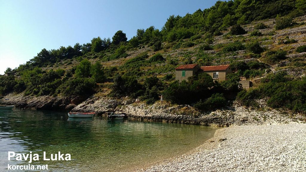 Pavja Luka, Korcula island